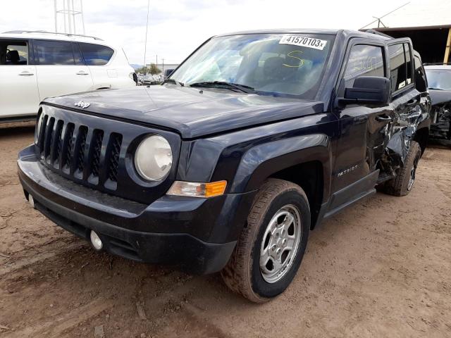 Photo 1 from auction – 2014 JEEP PATRIOT SP with VIN 1C4NJRBB2ED863968