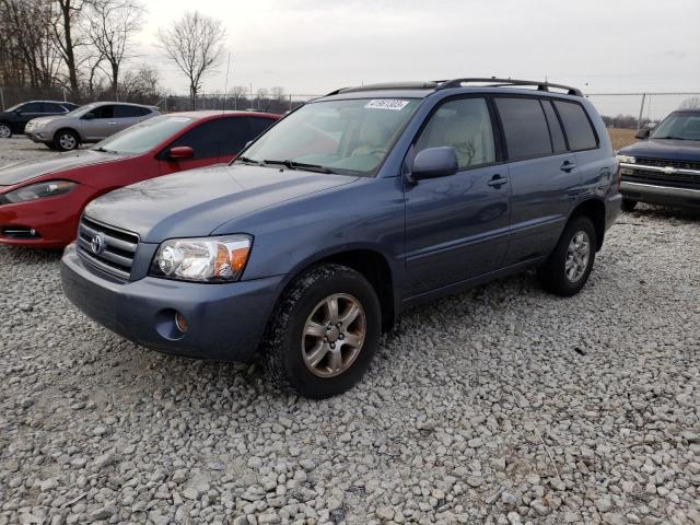 TOYOTA HIGHLANDER 2006 with VIN JTEEP21A760152804 - Photo from auction