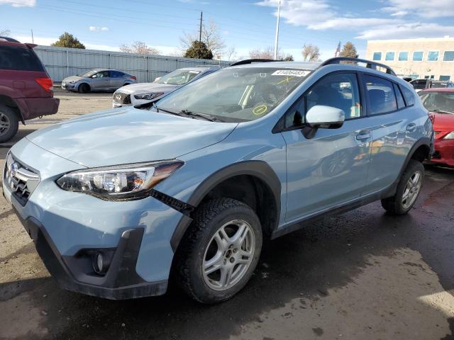 SUBARU CROSSTREK 2021 with VIN JF2GTAPC4M8230855 - Photo from auction