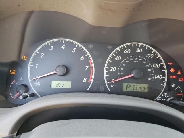 Photo 9 from auction – 2009 TOYOTA COROLLA BA with VIN JTDBL40E199055553