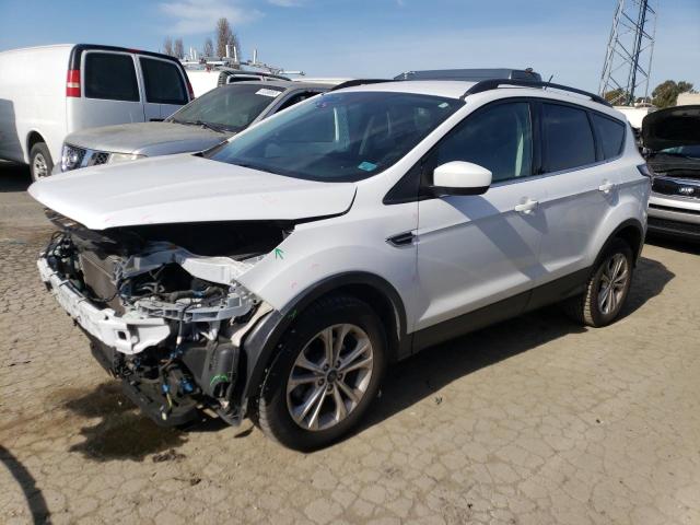 FORD ESCAPE SEL 2018 with VIN 1FMCU0HD2JUB05279 - Photo from auction