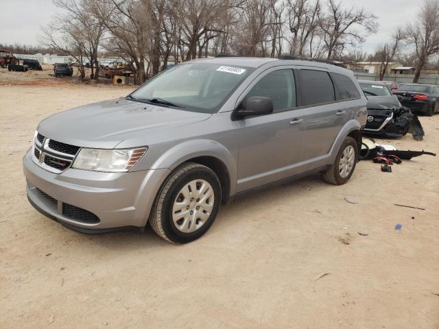 DODGE JOURNEY SE 2018 with VIN 3C4PDCAB9JT233996 - Photo from auction