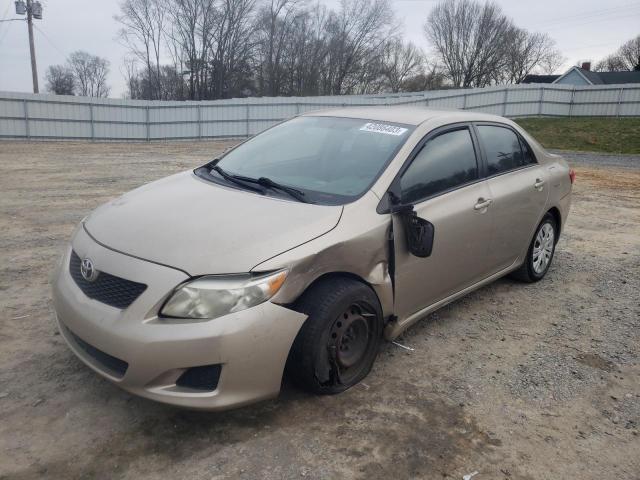 TOYOTA COROLLA BA 2009 with VIN 2T1BU40EX9C141807 - Photo from auction