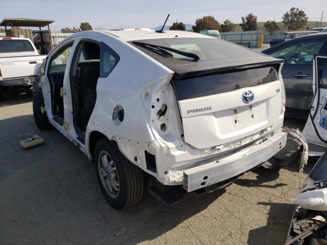 Photo 2 from auction – 2011 TOYOTA PRIUS with VIN JTDKN3DU9B0289147