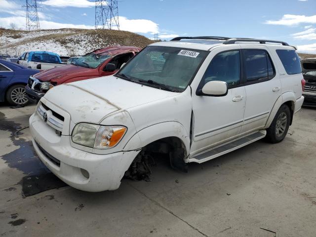 TOYOTA SEQUOIA LI 2006 with VIN 5TDBT48A76S270787 - Photo from auction