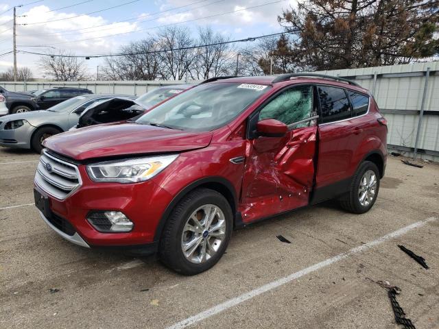 FORD ESCAPE SEL 2018 with VIN 1FMCU0HD3JUC57166 - Photo from auction