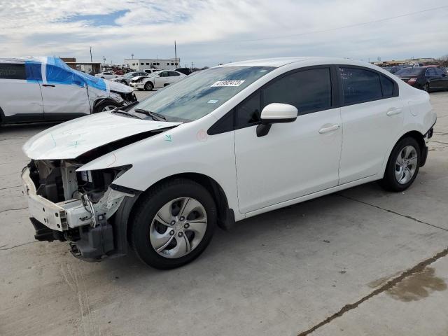 HONDA CIVIC LX 2014 with VIN 2HGFB2F56EH530738 - Photo from auction