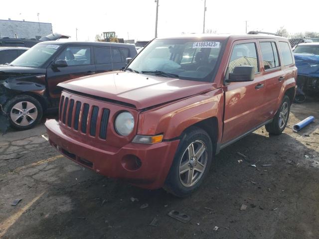 JEEP PATRIOT SP 2008 with VIN 1J8FT28W98D574096 - Photo from auction