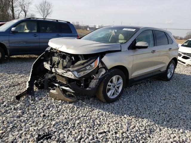 FORD EDGE SEL 2017 with VIN 2FMPK4J84HBC15102 - Photo from auction