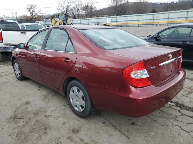 Photo 2 from auction – 2003 TOYOTA CAMRY LE with VIN JTDBE32K130217183