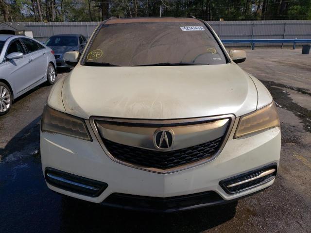 Photo 5 from auction – 2016 ACURA MDX TECHNO with VIN 5FRYD3H46GB014740