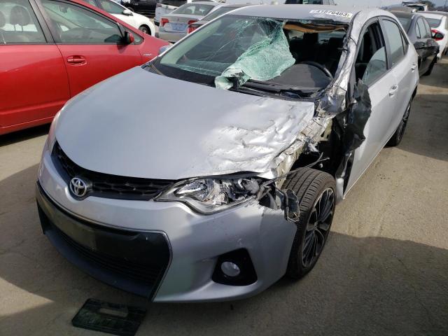 TOYOTA COROLLA L 2014 with VIN 5YFBURHE1EP078348 - Photo from auction