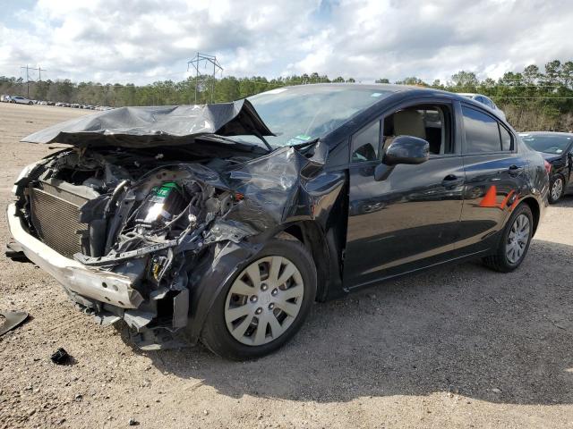 HONDA CIVIC LX 2012 with VIN JHMFB2F57CS000409 - Photo from auction