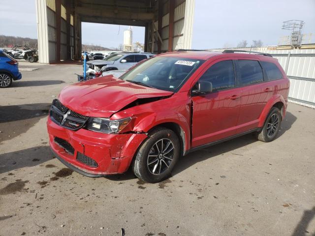 DODGE JOURNEY SE 2018 with VIN 3C4PDCABXJT429154 - Photo from auction