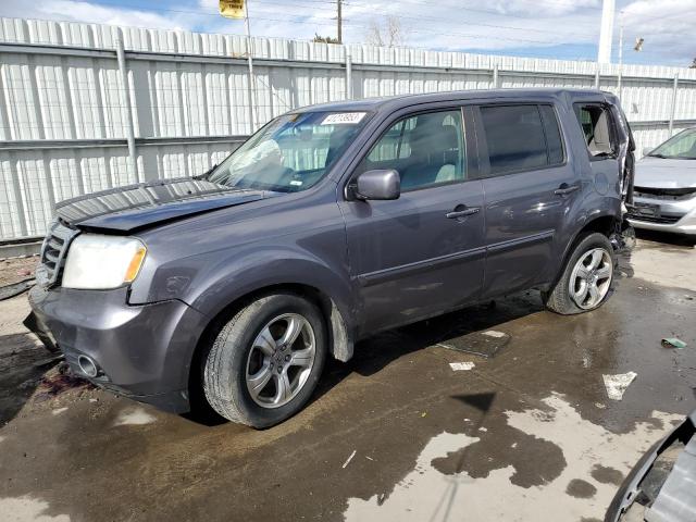 HONDA PILOT EXL 2015 with VIN 5FNYF4H5XFB075694 - Photo from auction
