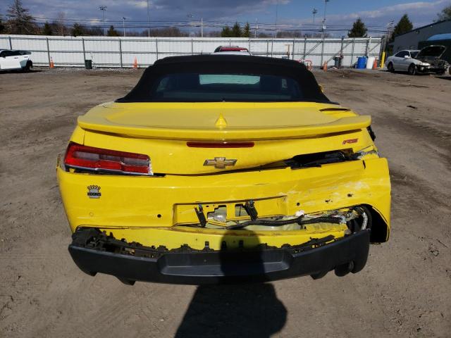Photo 6 from auction – 2015 CHEVROLET CAMARO LT with VIN 2G1FF3D31F9290593