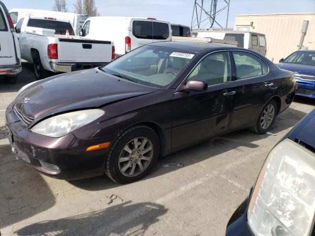 LEXUS ES 300 2003 with VIN JTHBF30G530089136 - Photo from auction