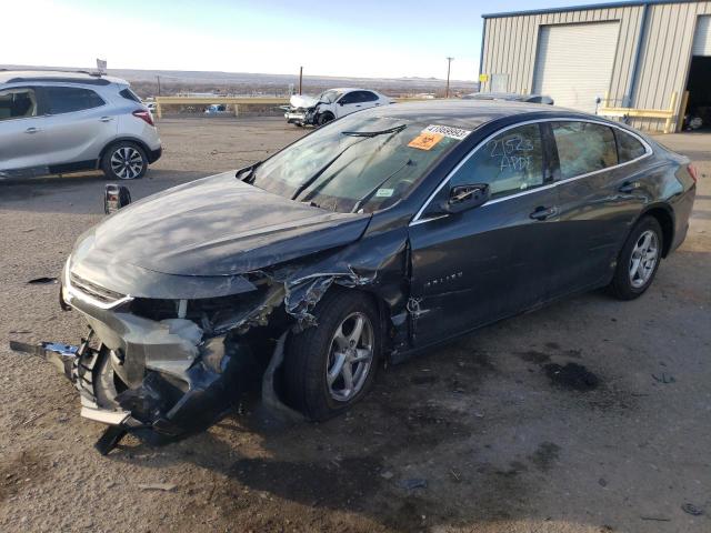 CHEVROLET MALIBU LS 2017 with VIN 1G1ZB5ST6HF102653 - Photo from auction