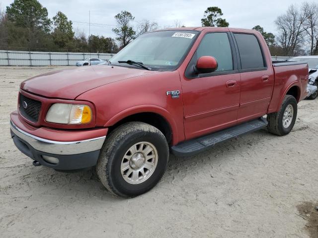 FORD F150 SUPER 2001 with VIN 1FTRW08W71KE06359 - Photo from auction