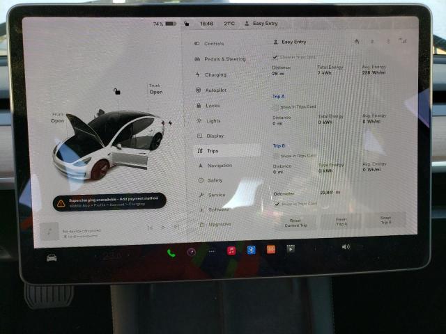 Photo 9 from auction – 2021 TESLA MODEL 3 with VIN 5YJ3E1EA2MF058298