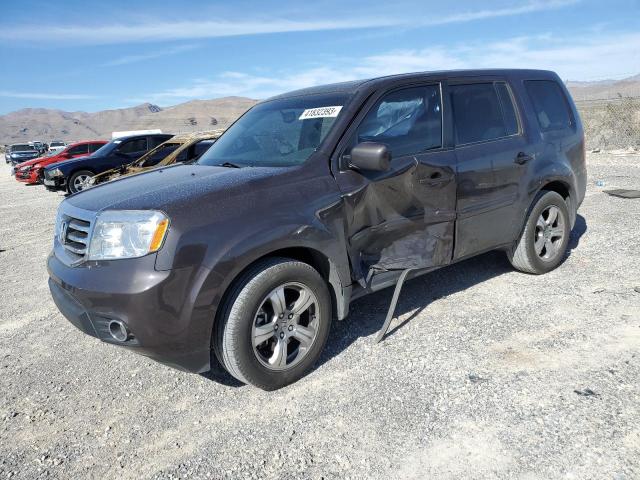HONDA PILOT EXL 2014 with VIN 5FNYF3H51EB023492 - Photo from auction