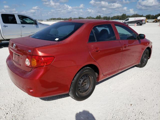 Photo 3 from auction – 2009 TOYOTA COROLLA BA with VIN JTDBL40E199055553