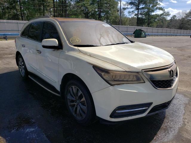 Photo 4 from auction – 2016 ACURA MDX TECHNO with VIN 5FRYD3H46GB014740