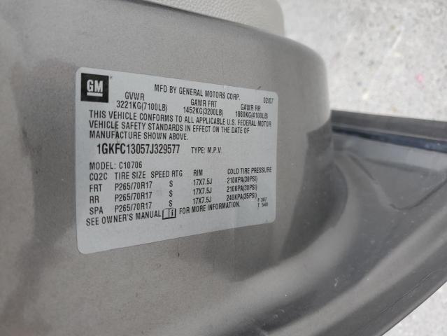 Photo 14 from auction – 2007 GMC YUKON with VIN 1GKFC13057J329577