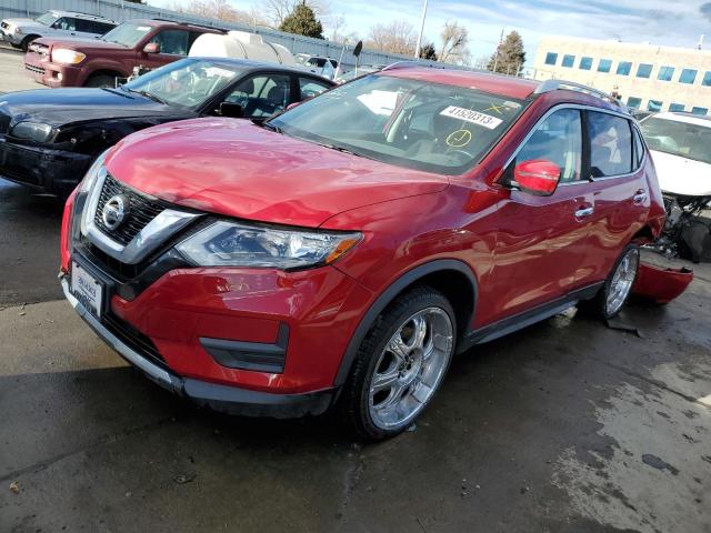 NISSAN ROGUE S 2017 with VIN JN8AT2MVXHW005054 - Photo from auction