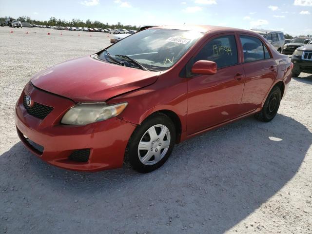 TOYOTA COROLLA BA 2009 with VIN JTDBL40E199055553 - Photo from auction