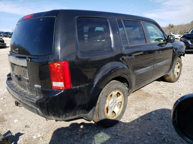 Photo 3 from auction – 2011 HONDA PILOT LX with VIN 5FNYF4H21BB090407
