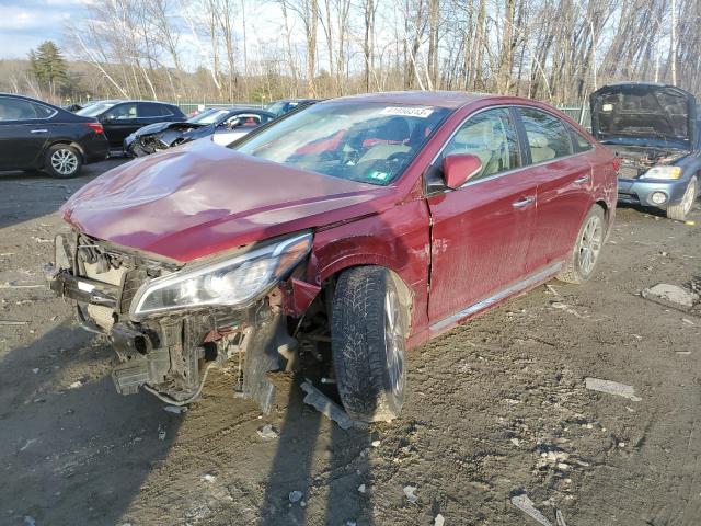 HYUNDAI SONATA SPO 2016 with VIN 5NPE34AF0GH274559 - Photo from auction