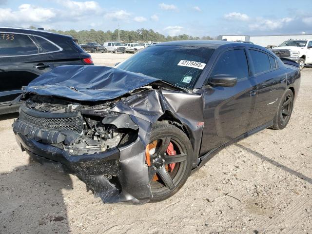 DODGE CHARGER SR 2018 with VIN 2C3CDXEJ3JH227941 - Photo from auction