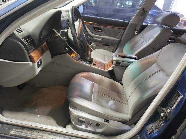 Photo 7 from auction – 2001 BMW 740 IL with VIN WBAGH83441DP21434