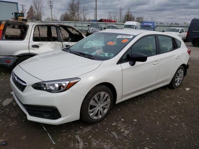 SUBARU IMPREZA 2022 with VIN 4S3GTAB60N3702628 - Photo from auction