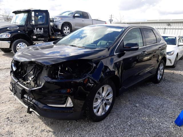 FORD EDGE TITAN 2022 with VIN 2FMPK4K98NBA07341 - Photo from auction