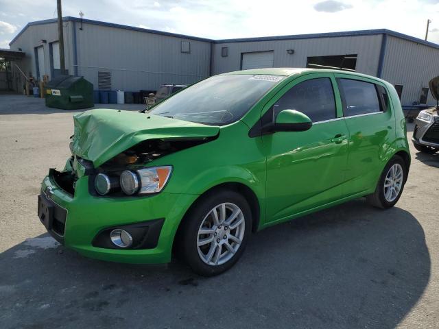 CHEVROLET SONIC LT 2015 with VIN 1G1JC6SG5F4157266 - Photo from auction