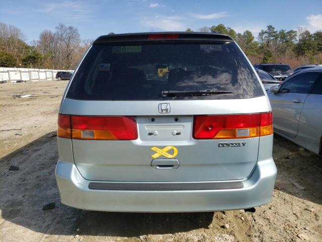Photo 6 from auction – 2002 HONDA ODYSSEY EX with VIN 2HKRL18642H579867