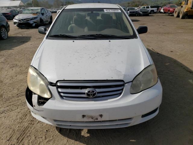 Photo 5 from auction – 2005 TOYOTA COROLLA CE with VIN 1NXBR32E45Z490043