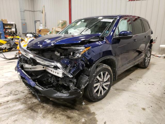 HONDA PILOT EXL 2020 with VIN 5FNYF6H54LB034372 - Photo from auction