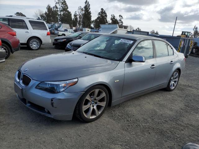 BMW 550 I 2007 with VIN WBANB53507CP05763 - Photo from auction