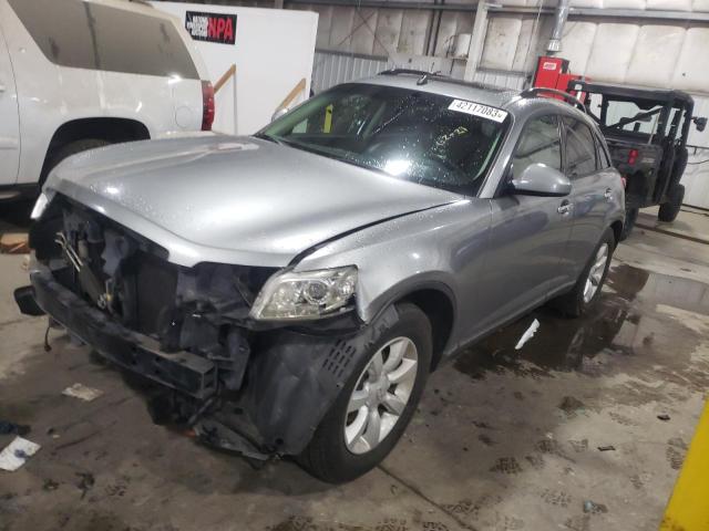 INFINITI FX35 2005 with VIN JNRAS08W05X215111 - Photo from auction