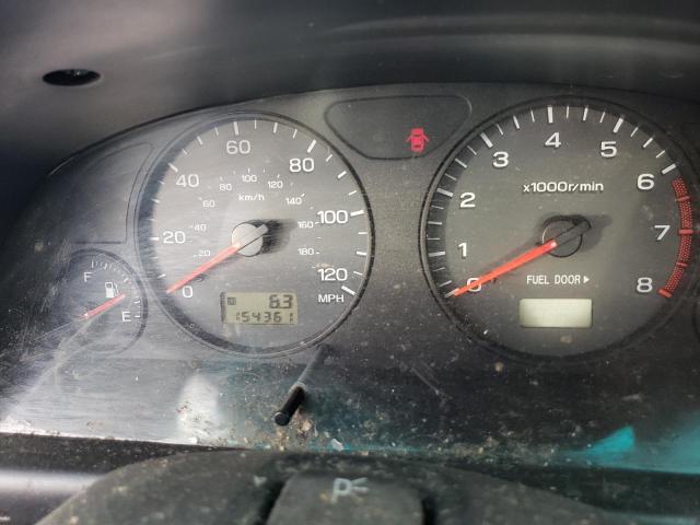 Photo 9 from auction – 2001 SUBARU FORESTER L with VIN JF1SF63571H760257
