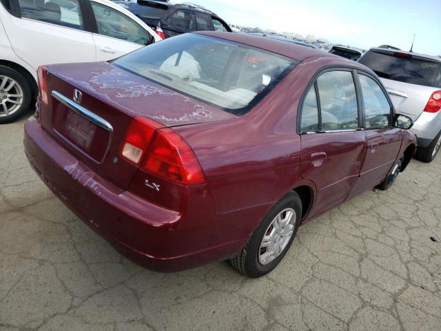 Photo 3 from auction – 2002 HONDA CIVIC LX with VIN 2HGES16562H602622
