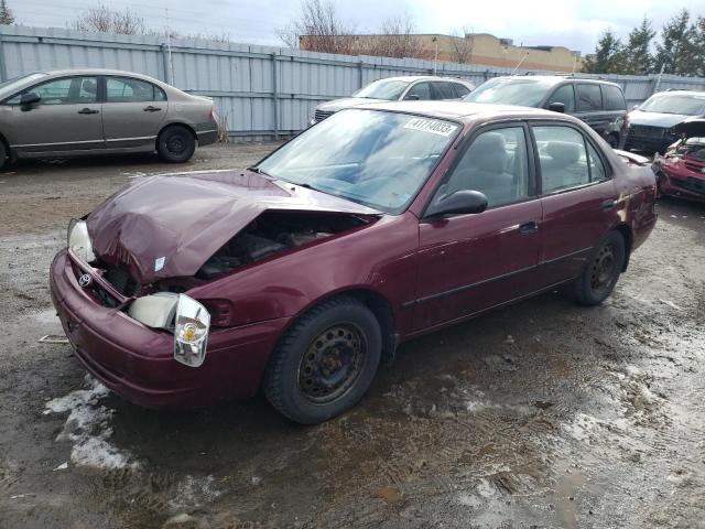 TOYOTA COROLLA VE 1998 with VIN 2T1BR12E2WC702090 - Photo from auction
