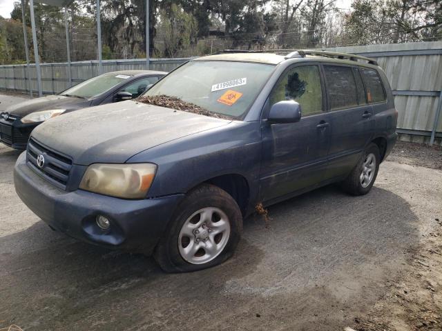 TOYOTA HIGHLANDER 2006 with VIN JTEDD21A660154872 - Photo from auction