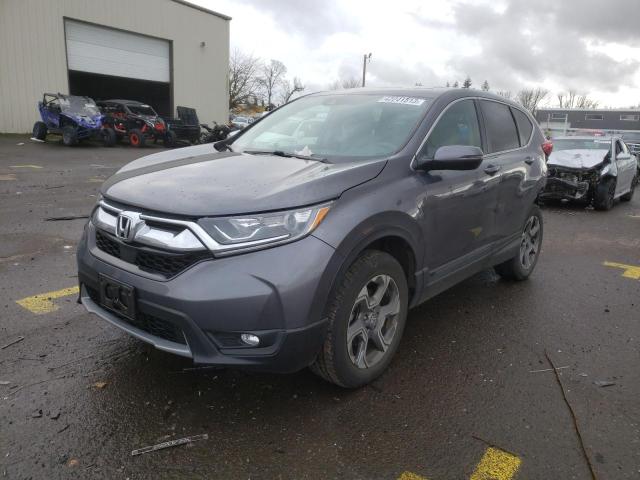 HONDA CR-V EX 2017 with VIN 2HKRW2H53HH654183 - Photo from auction