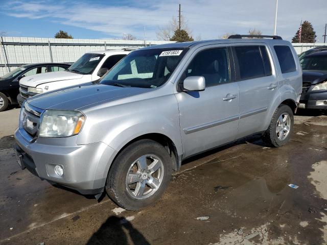 HONDA PILOT EXL 2010 with VIN 5FNYF4H68AB030609 - Photo from auction
