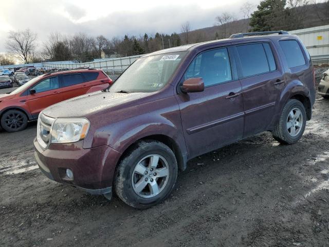 HONDA PILOT EXL 2011 with VIN 5FNYF4H68BB079956 - Photo from auction