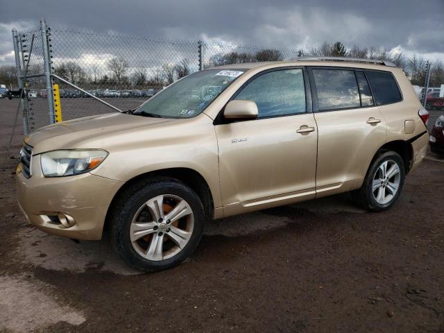 TOYOTA HIGHLANDER 2008 with VIN JTEES43A082026542 - Photo from auction